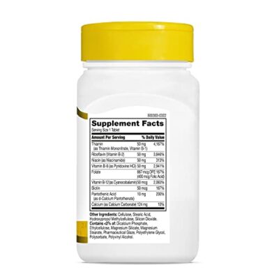 21st Century B 50 Complex Prolonged Release Tablets, 60 Count (Pack of 1) - Image 5