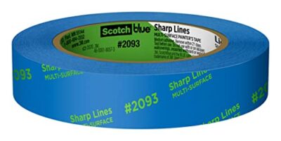 ScotchBlue Sharp Lines Multi-Surface Painter's Tape, 0.94 Inches x 60 Yards, Blue, Paint T - Image 3