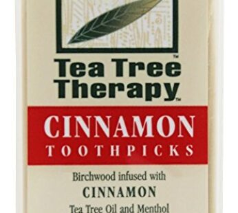 Tea Tree Therapy Cinnamon Toothpicks (1×100 CT)