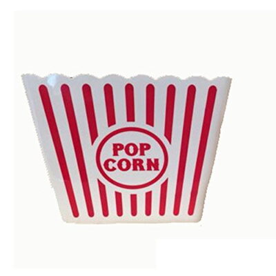 2 Jumbo Movie Night Popcorn Tubs (Plastic) - Image 3