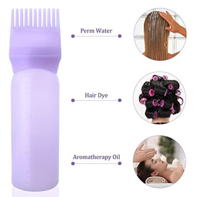 Cosywell Root Comb Applicator Bottle 6 Ounce Hair Dye Applicator Brush 3 Pack for Hair Roo - Image 6