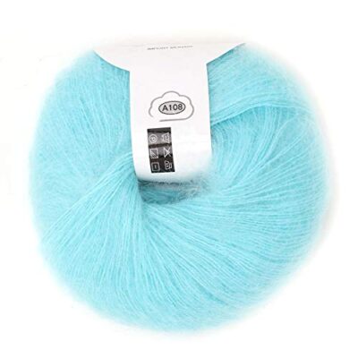 Wool Yarn, 1pc Soft Knitting Angora Long Wool Yarn for Knitting Scarves Sweater Crafts 26 - Image 5