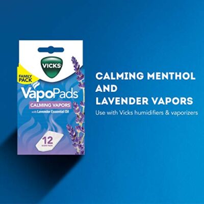 Vicks Calming Lavender VapoPad Family Pack, 12 Count - Image 4