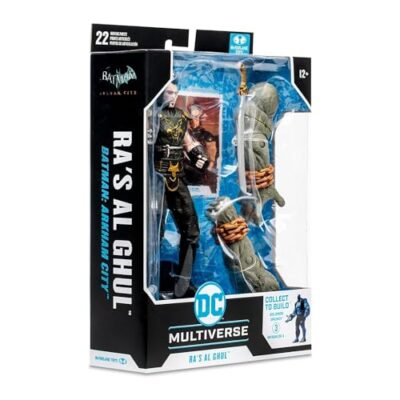 McFarlane DC Gaming Build-A Wave 1 Batman Arkham City 7-Inch Ra'S Al Ghul Action Figure wi - Image 8
