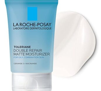 La Roche-Posay Toleriane Double Repair Matte Face Moisturizer, Daily Gel Moisturizer For O