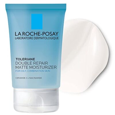 La Roche-Posay Toleriane Double Repair Matte Face Moisturizer, Daily Gel Moisturizer For O