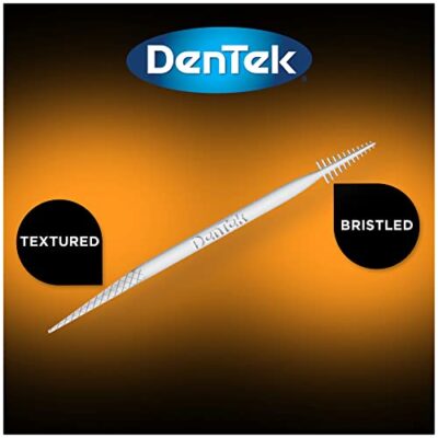 DenTek Deep Clean Bristle Picks, Removes Food & Plaque, 100 Count, Pack of 12 - Image 2