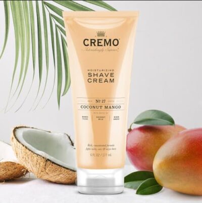 Cremo Coconut Mango Moisturizing Shave Cream, Astonishingly Superior Ultra-Slick Shaving C - Image 7