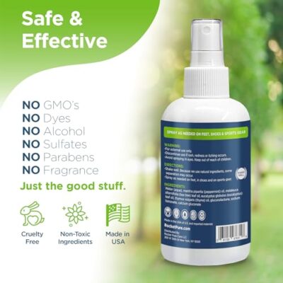 Rocket Pure Natural Shoe Deodorizer Spray, Foot Spray, Shoe Spray - Foot Deodorant Spray, - Image 7