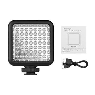 Mini IR Night Vision Light Infrared Photography Light for Video Camera Camcorder Built-in - Image 3