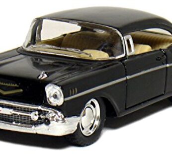 KiNSMART 5″ Die-cast 1957 Chevy Bel Air Coupe (Black)