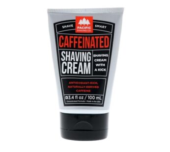 Pacific Shaving Company Caffeinated Shaving Cream – Shea Butter + Spearmint Antioxidant Sh