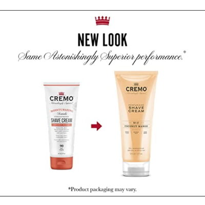 Cremo Coconut Mango Moisturizing Shave Cream, Astonishingly Superior Ultra-Slick Shaving C - Image 2