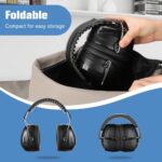 ProCase Noise Reduction Safety Ear Muffs, 32dB Noise Cancelling Hearing Protection Earmuff - Image 4