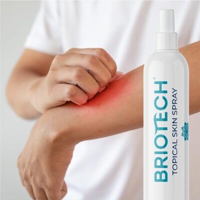 BRIOTECH Topical Skin Spray, Hypochlorous Acid Spray for Body & Face, Eyelid Cleanser, HOC - Image 3