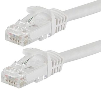 Monoprice – 109836 Flexboot Cat6 Ethernet Patch Cable – Network Internet Cord – RJ45, Stra