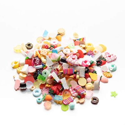 Slime Charms Food Cute Set - Mixed Lot Assorted Food Resin Flatback Cute Sets for DIY Craf - Image 3