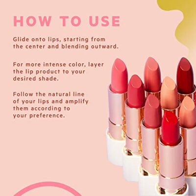 FLOWER BEAUTY Petal Pout Lipstick Nourishing & Highly Pigmented Lip Color with Antioxidant - Image 5