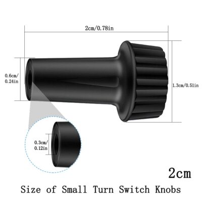 MICREEN 12 Pack E26 On/Off Replacement Light Lamp Turn Switch Knobs - Image 2