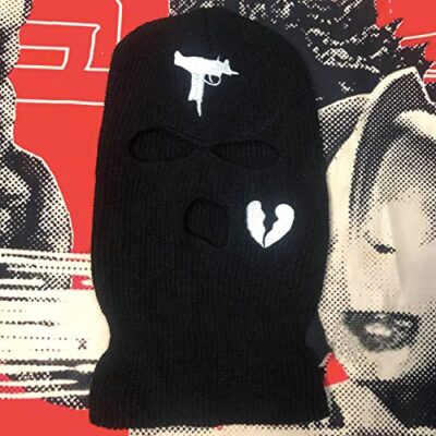 3 Hole Uzi Balaclava Knitted Full Face Cover Ski Mask Winter Windproof Neck Warmer Thermal - Image 2