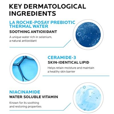 La Roche-Posay Toleriane Double Repair Matte Face Moisturizer, Daily Gel Moisturizer For O - Image 4