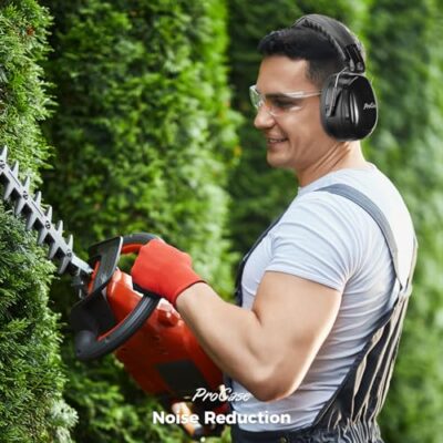 ProCase Noise Reduction Safety Ear Muffs, 32dB Noise Cancelling Hearing Protection Earmuff - Image 8
