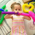 NUTTY TOYS Jumbo XXL Pop Tubes Sensory Toys, Fine Motor Skills Learning Baby Toddler Toy, - Image 2