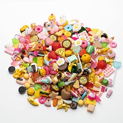Slime Charms Food Cute Set - Mixed Lot Assorted Food Resin Flatback Cute Sets for DIY Craf - Image 2