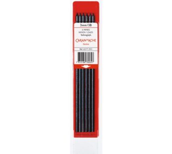 Caran d’Ache Technograph 3mm 6B Graphite Leads for fix Pencil Swiss Made (6377.356)