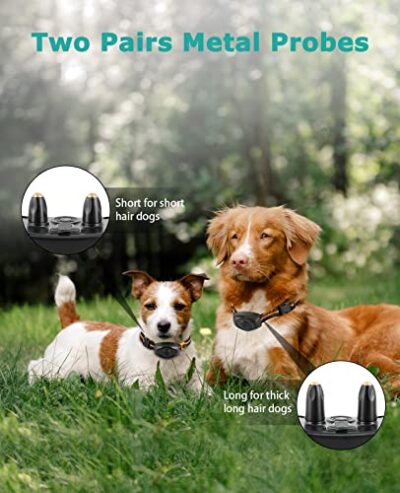 MAISOIE Dog Shock Collar, Dog Training Collar with Remote 1300FT, Waterproof Rechargeable - Image 5
