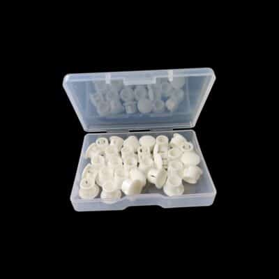30 Pcs White Hole Plugs 8mm (5/16") White Plastic Hole Plugs White Plastic Plugs for Holes - Image 7