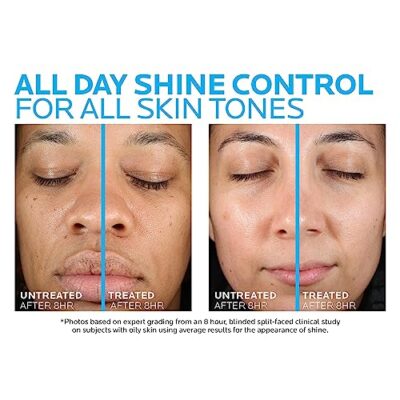 La Roche-Posay Toleriane Double Repair Matte Face Moisturizer, Daily Gel Moisturizer For O - Image 2