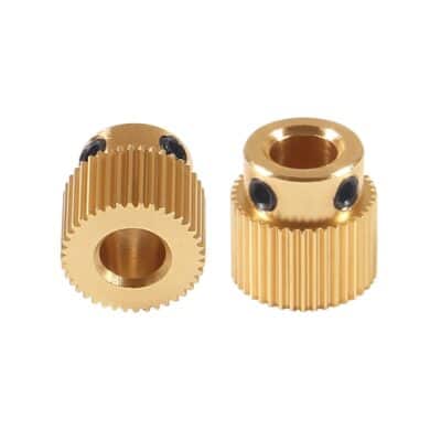 Aokin Brass Extruder Wheel Gear 40 Teeth Drive Gear 3D Printer Parts for Creality Ender 3, - Image 5