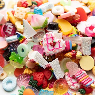 Slime Charms Food Cute Set - Mixed Lot Assorted Food Resin Flatback Cute Sets for DIY Craf - Image 4