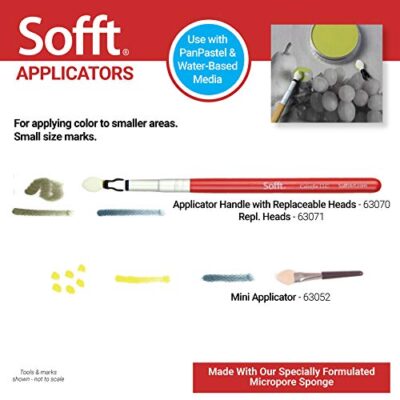 PanPastel Sofft Tool 69100 Combination Set - 44 Piece Set Artist Painting Pastels - Image 7