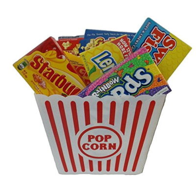 2 Jumbo Movie Night Popcorn Tubs (Plastic) - Image 4