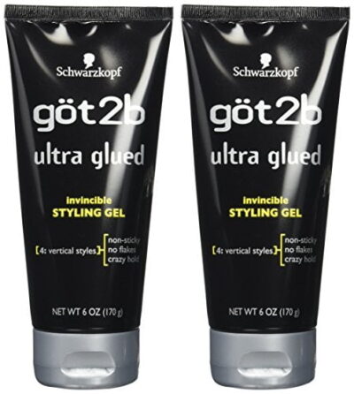 Got2b Ultra Glued Invincible Styling Hair Gel, 6 Ounces (Pack of 2) - Image 5