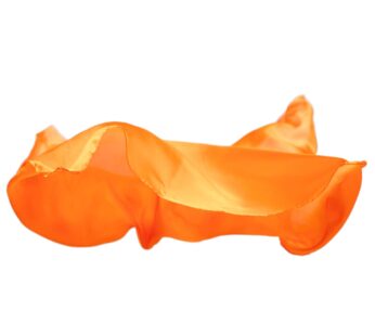 Sarah’s Silks Orange Playsilk – 100% Silk, Waldorf Toys, Bright Colored Play Scarves for T