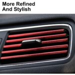 SINGARO 20 Pieces Car Air Conditioner Air Outlet Decorative Strips, Bendable DIY, Universa - Image 7
