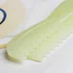 Jade Scalp Massage Comb, Natural Jade Stone Gua Sha Scraping Massage Tool for Arms, Legs, - Image 4