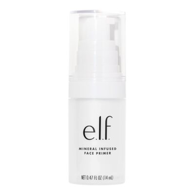 e.l.f. Mineral Infused Face Primer, Primer For A Smooth Foundation Base, Fills In Fine Lin