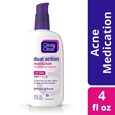 Clean & Clear Essentials Dual Action Facial Moisturizer with Salicylic Acid Acne Medicatio - Image 14