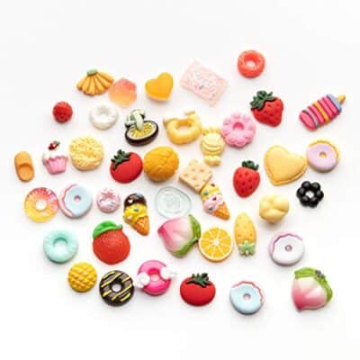 Slime Charms Food Cute Set - Mixed Lot Assorted Food Resin Flatback Cute Sets for DIY Craf - Image 7