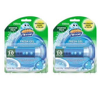Scrubbing Bubbles Toilet Gel Stamps, Fresh Gel Toilet Cleaning Stamps, Helps Keep Toilet C