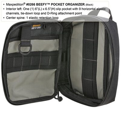 2014 Maxpedition Beefy Pocket Organizer (Black) - Image 4