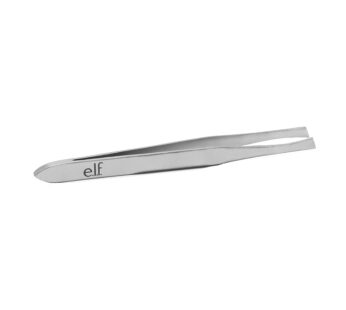 e.l.f., Slant Tweezer, Professional Quality Stainless Steel, Provides a Strong Grip, Remov