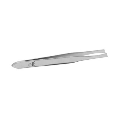 e.l.f., Slant Tweezer, Professional Quality Stainless Steel, Provides a Strong Grip, Remov