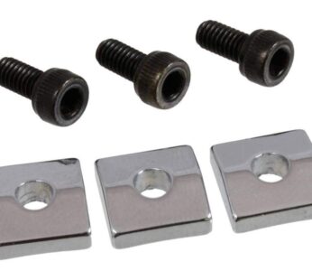 3 Nut Blocks for Floyd Rose/Schaller Locking Nut Chrome