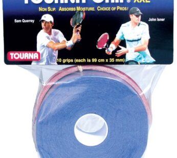 Tourna Grip, XXL, Dry Feel Tennis Grip (Pack of 10)