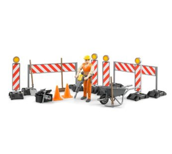 Bruder 62000 bworld Construction Set with Man (Colors May Vary)